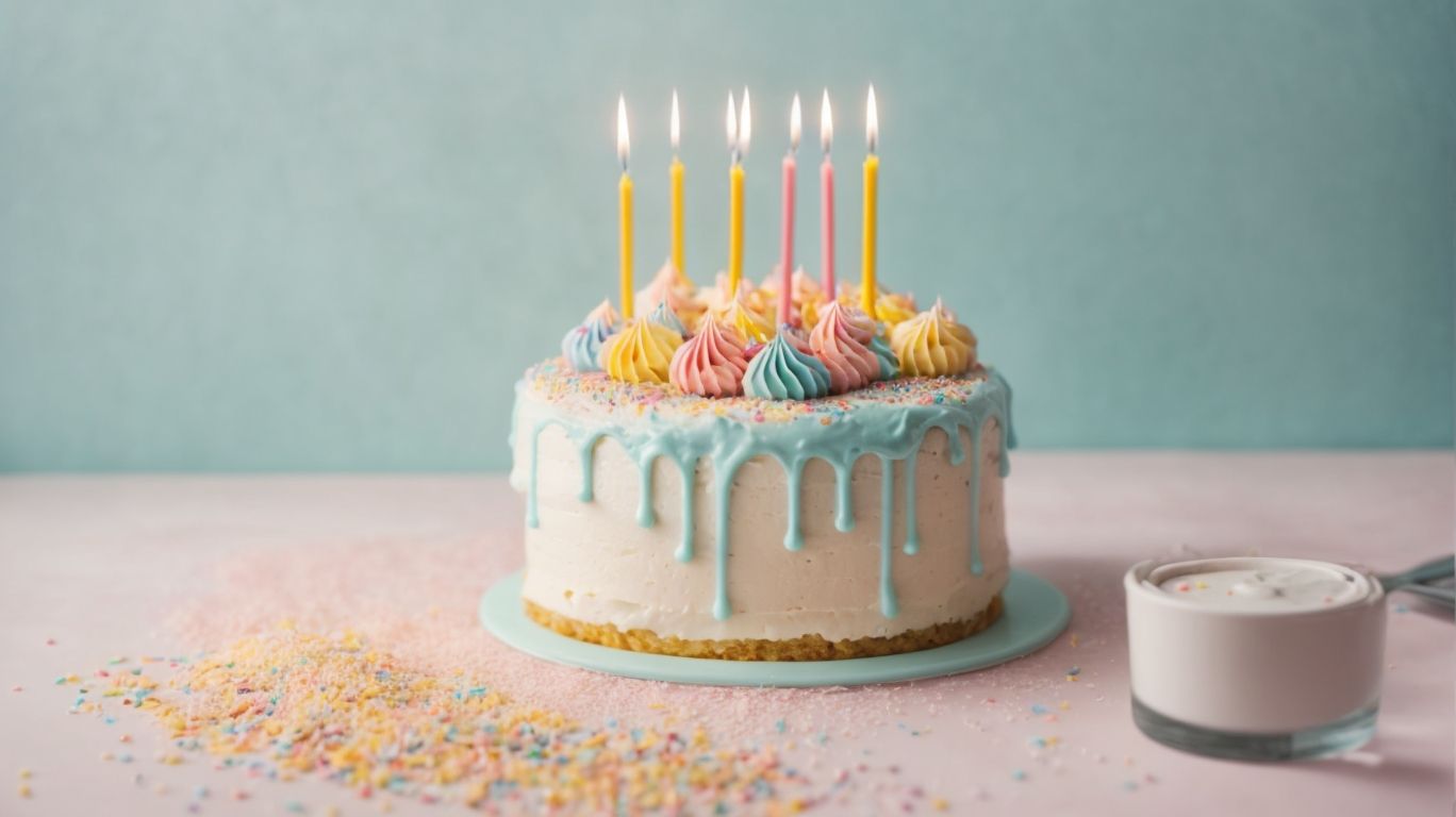 Decorating the Cake - How to Bake a Birthday Cake Step by Step? 