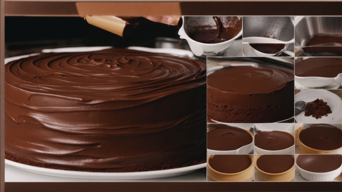 Steps to Prepare the Chocolate Cake Batter - How to Bake a Cake With Chocolate? 