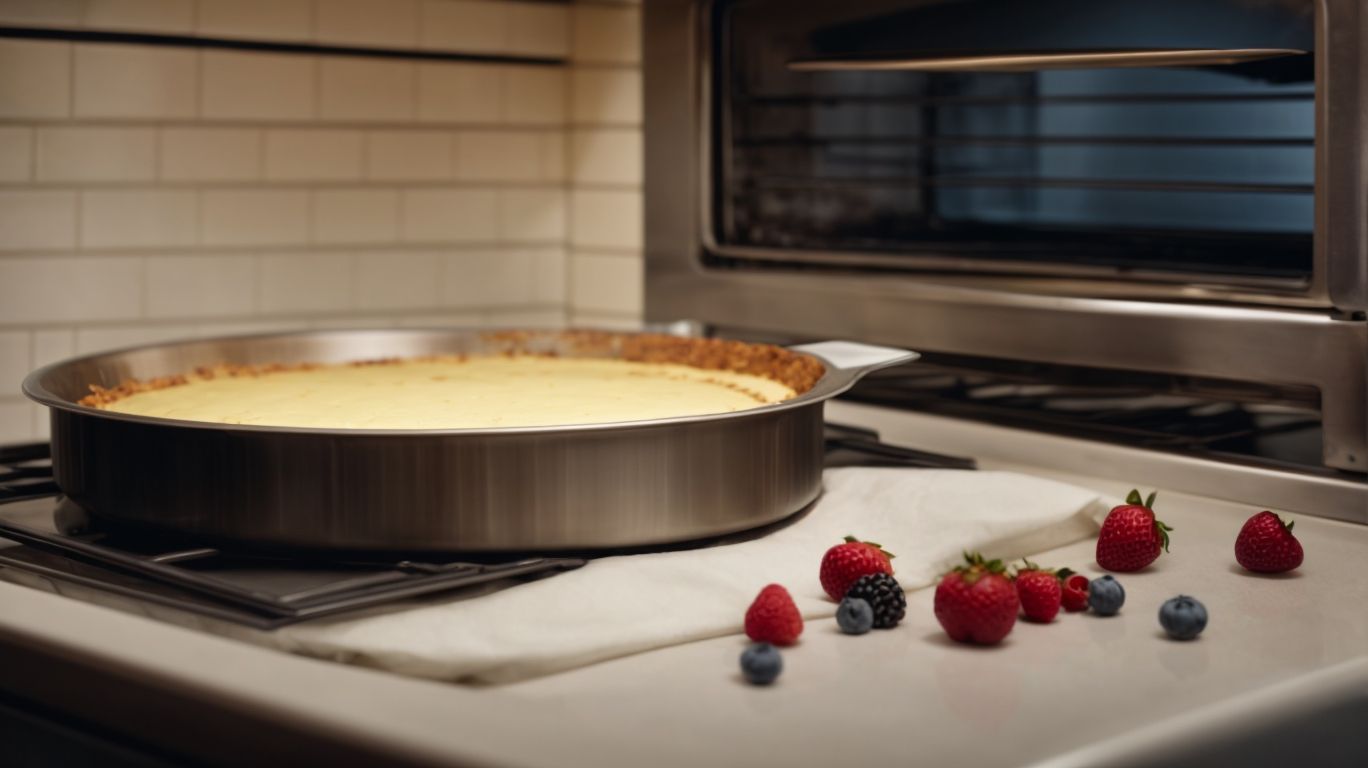 How to Bake a Cheesecake Without a Water Bath?