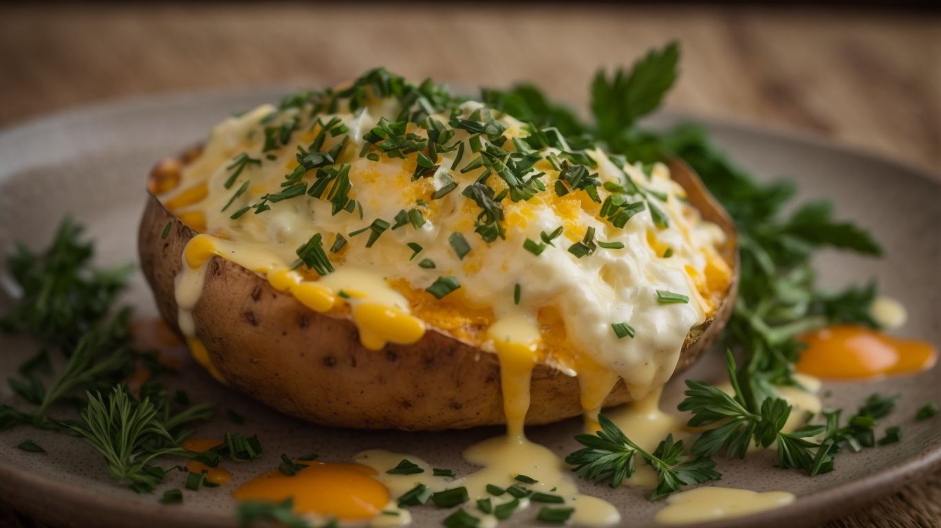 How to Bake a Potato With Cheese?