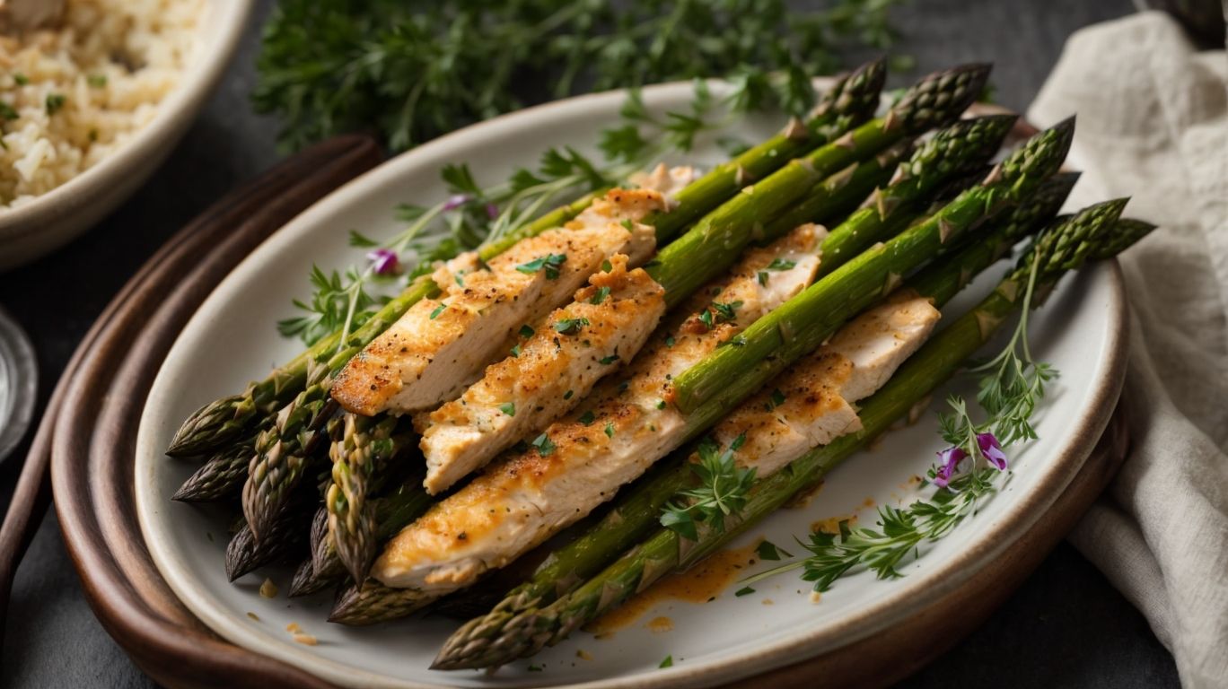 How to Serve and Enjoy Baked Asparagus with Chicken - How to Bake Asparagus With Chicken? 
