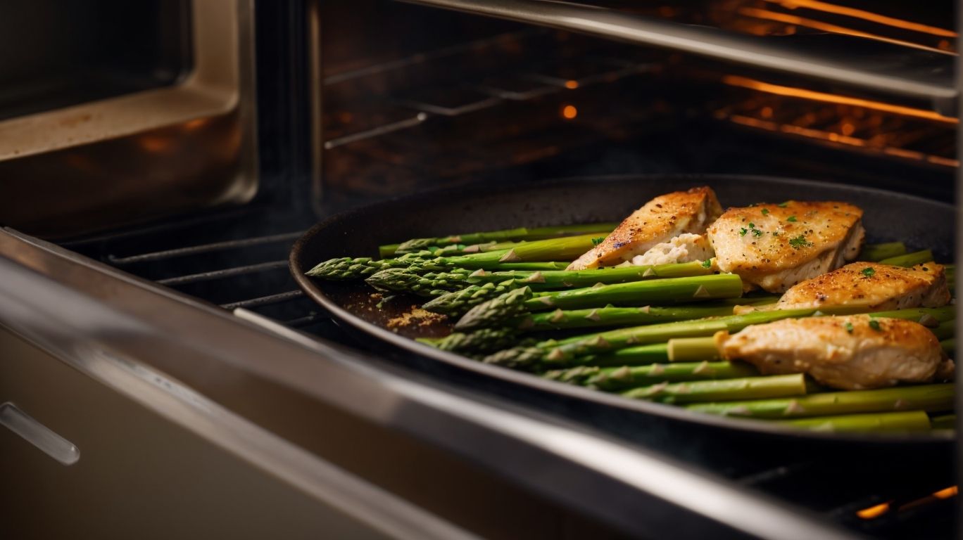 How to Bake Asparagus With Chicken?
