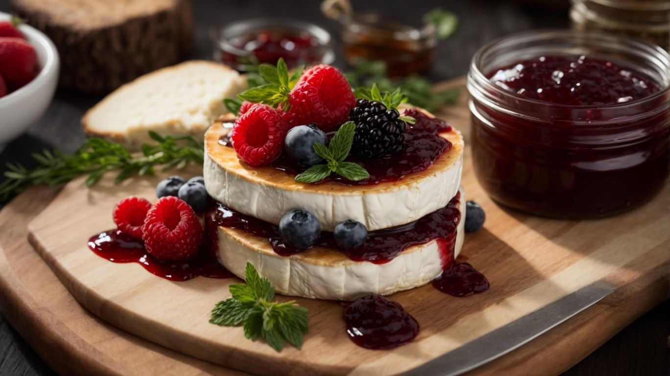 How to Bake Brie Cheese With Jam?