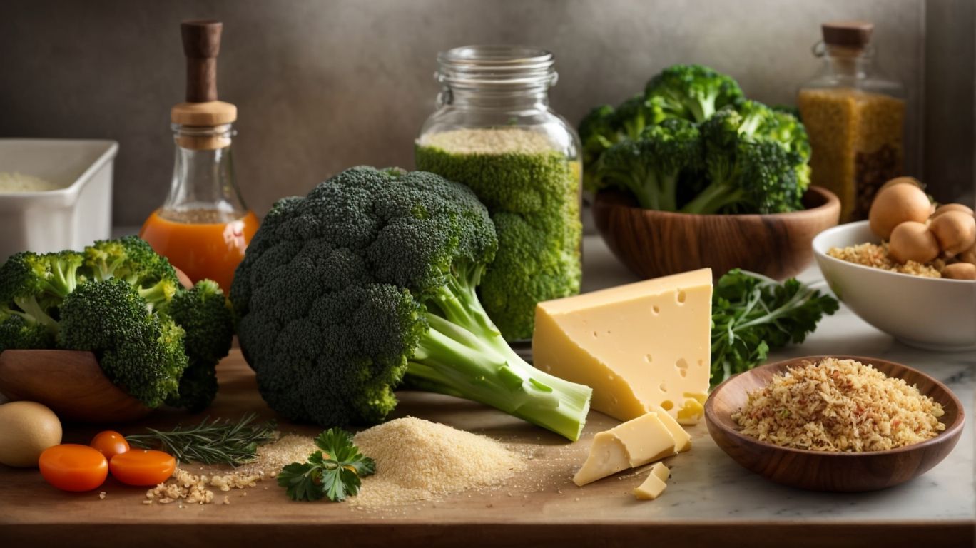 Ingredients Needed for Baking Broccoli with Cheese - How to Bake Broccoli With Cheese? 