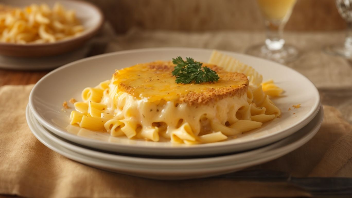 How to Bake Cheese on Pasta?