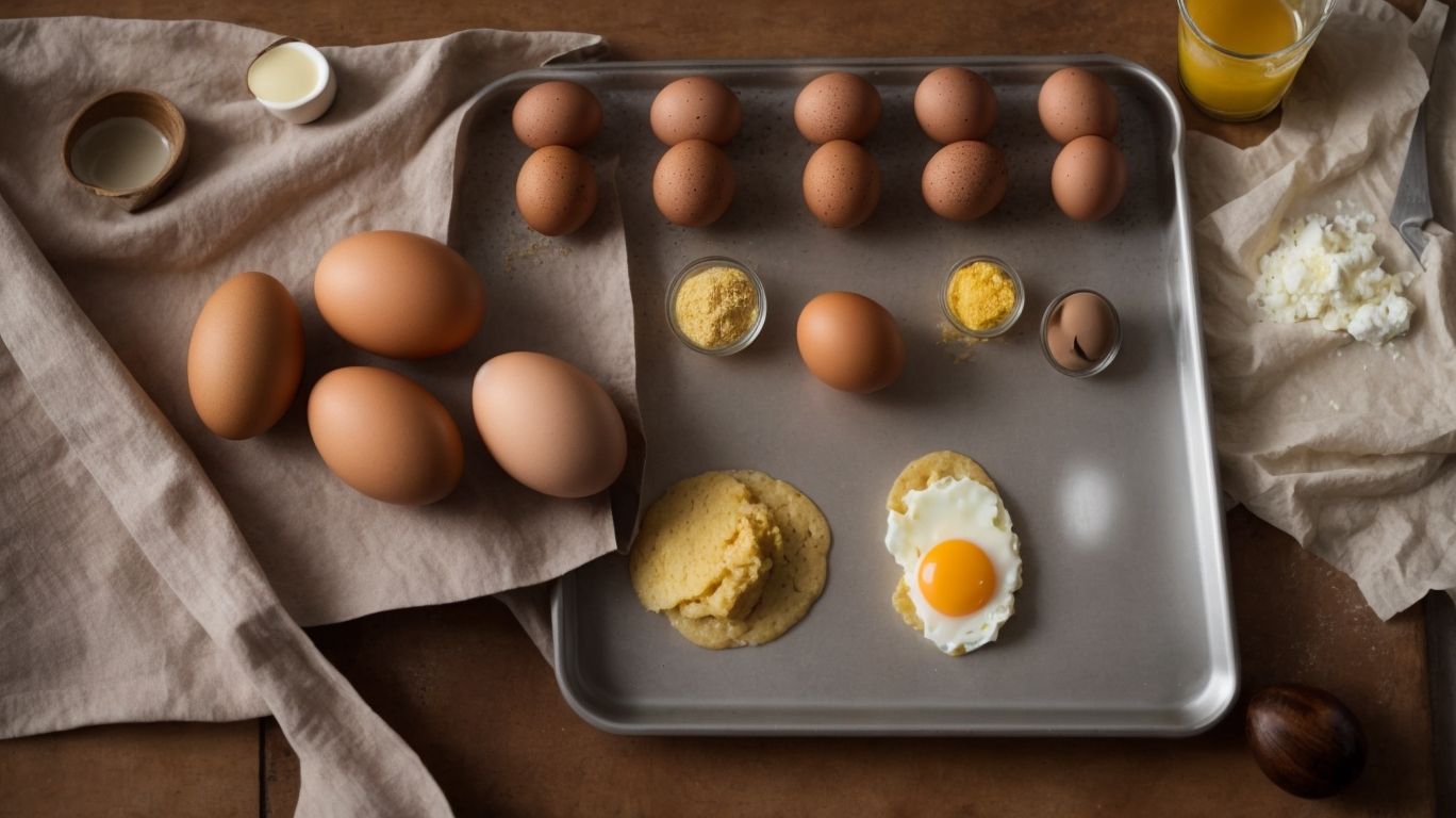 Preparation Steps - How to Bake Eggs in the Oven on a Cookie Sheet? 