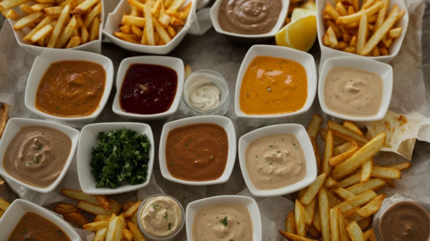 What Are Some Delicious Dipping Sauces for Baked Fries? - How to Bake Fries Without Oil? 