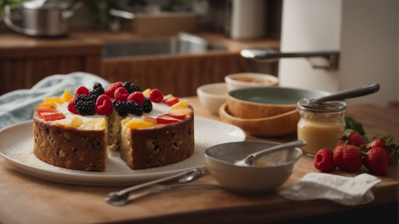 How to Bake Fruit Into Cake?
