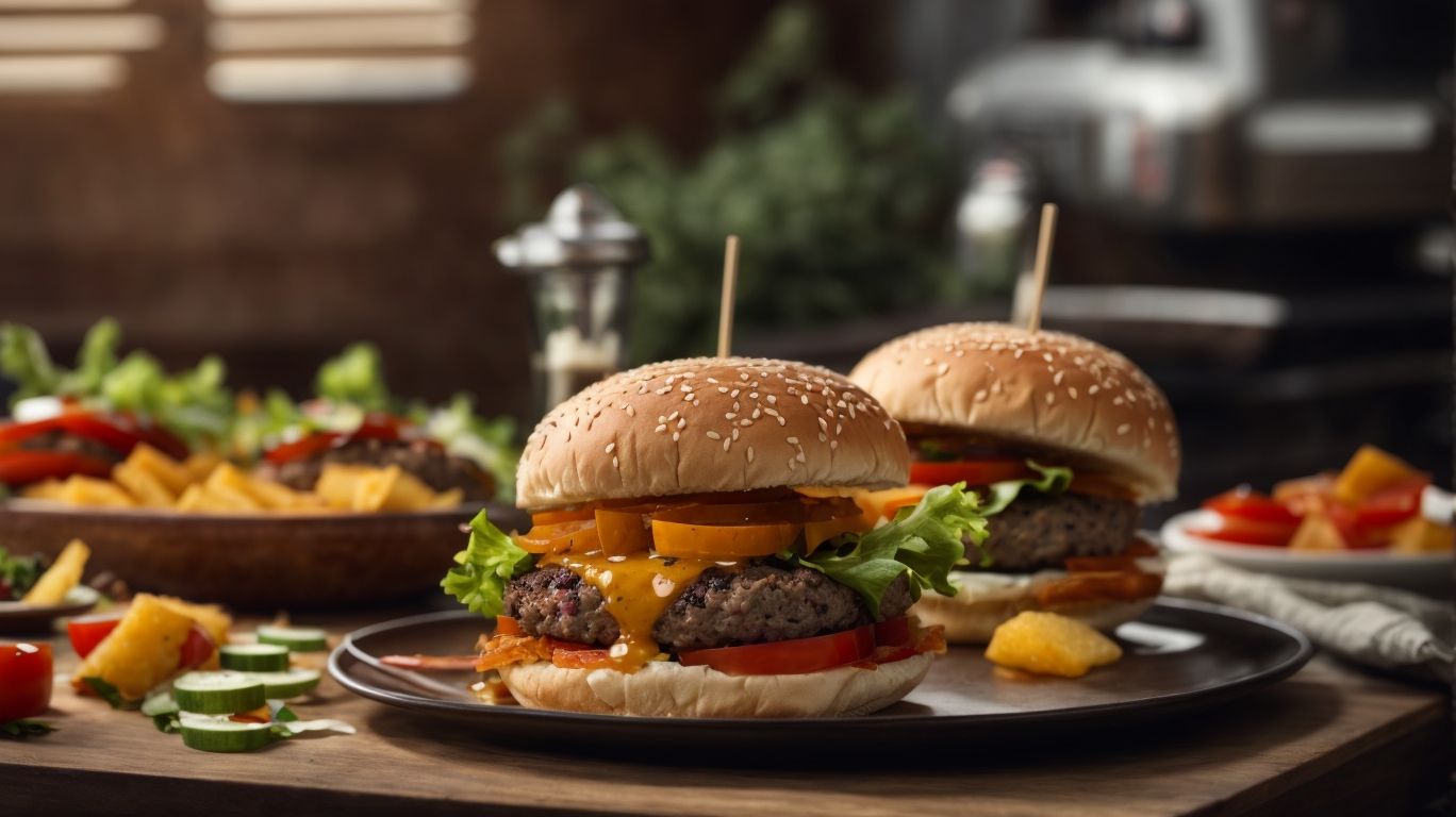 Serving Suggestions - How to Bake Hamburgers? 