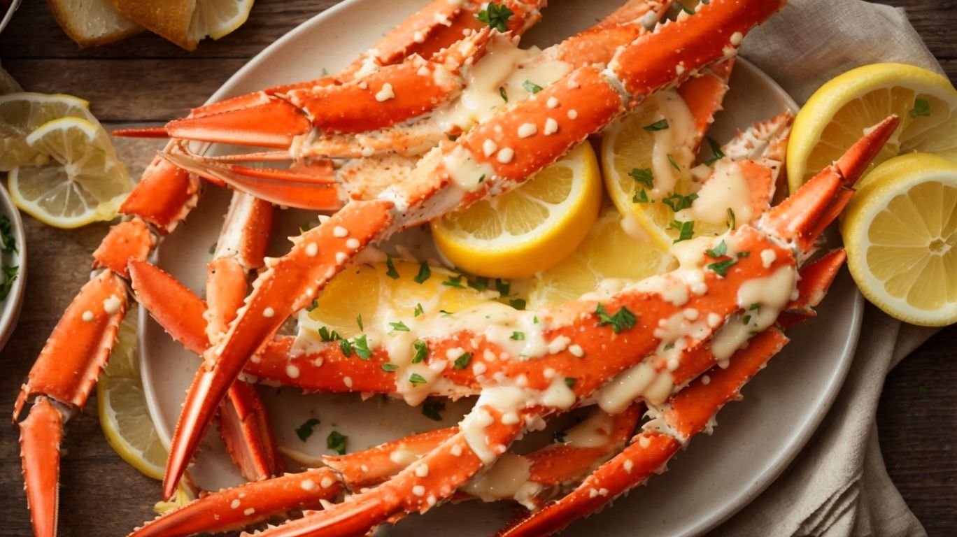 How to Bake King Crab Legs?