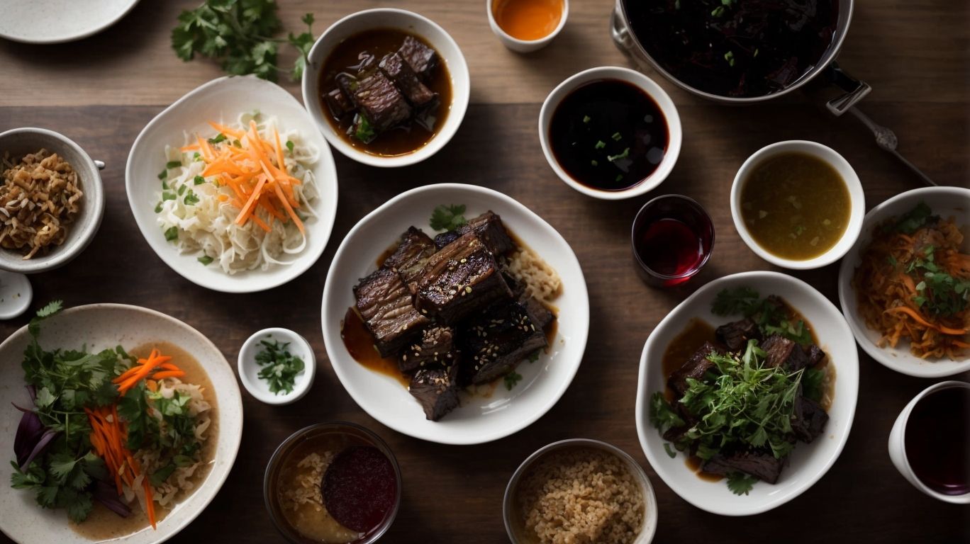 Serving and Pairing Suggestions - How to Bake Korean Short Ribs? 
