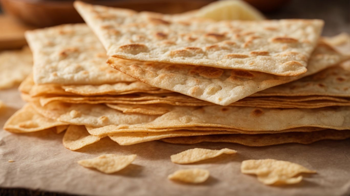 How to Store Lavash Bread Chips? - How to Bake Lavash Bread Into Chips? 