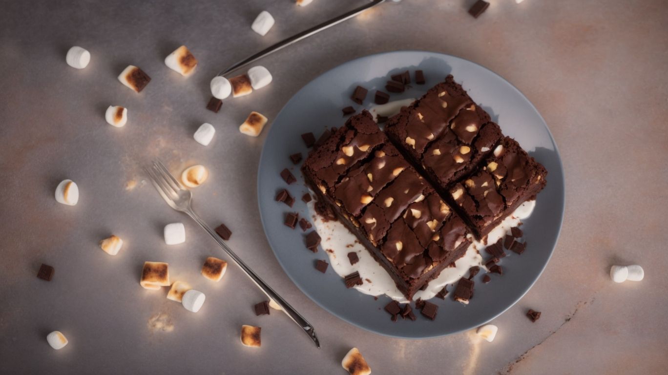 How to Add Marshmallows to the Brownie Mix - How to Bake Marshmallows Into Brownies? 