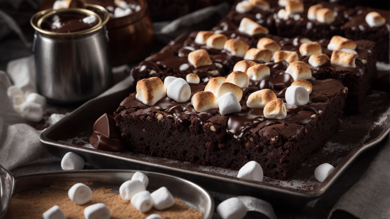 How to Bake Marshmallows Into Brownies?