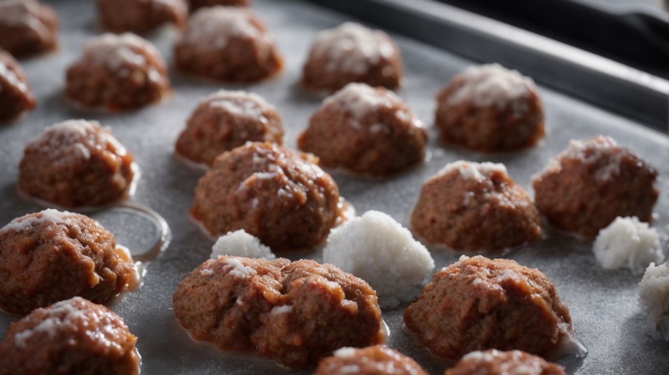 How to Prepare Frozen Meatballs for Baking? - How to Bake Meatballs From Frozen? 