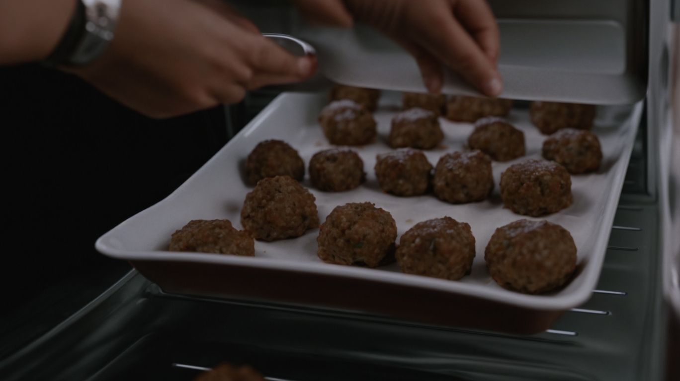What Temperature Should the Oven Be? - How to Bake Meatballs From Frozen? 