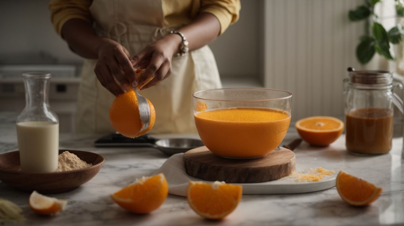 How to Bake Orange Cake Without Oven?