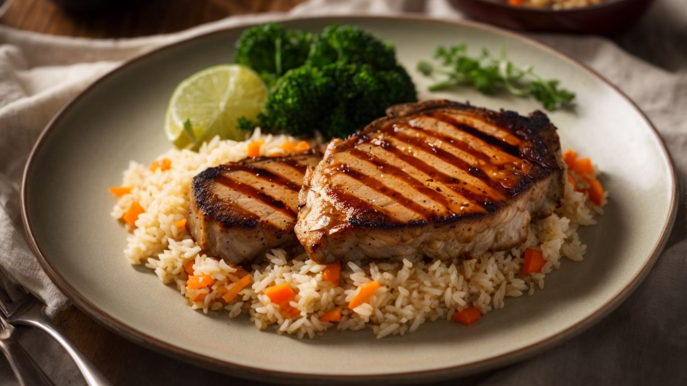 How to Bake Pork Chops With Rice?
