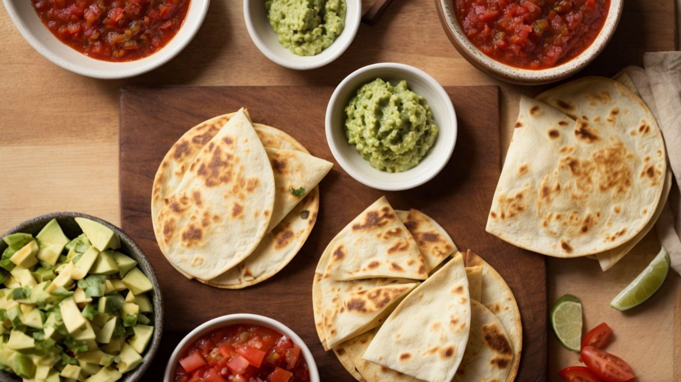 Serving and Pairing Suggestions for Quesadillas - How to Bake Quesadillas? 