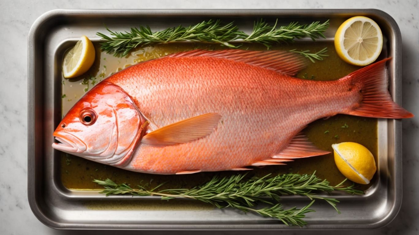 How to Choose the Best Red Snapper? - How to Bake Red Snapper? 
