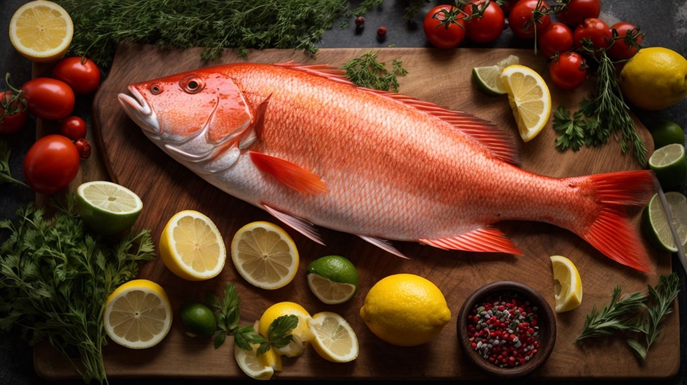 What Are the Ingredients Needed to Bake Red Snapper? - How to Bake Red Snapper? 