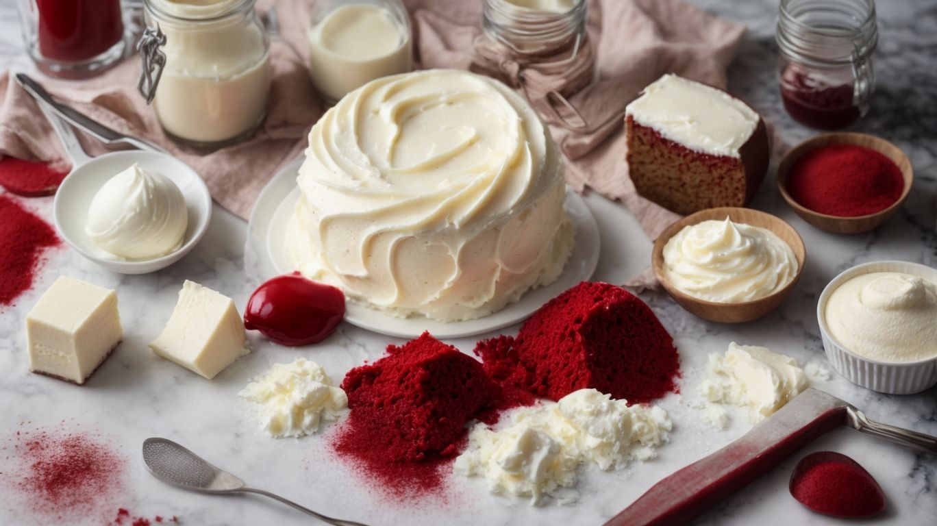 How to Make Cream Cheese Frosting for Red Velvet Cake? - How to Bake Red Velvet Cake? 