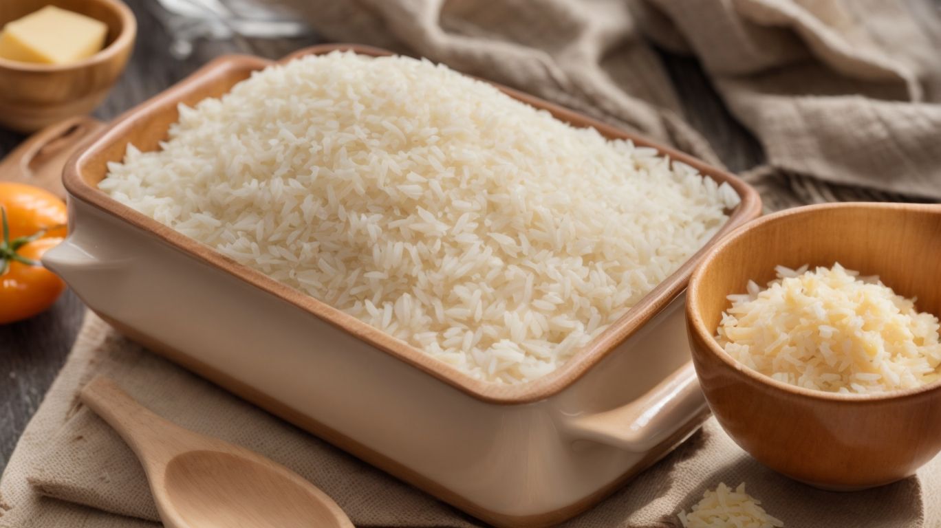 Steps to Bake Rice with Cheese - How to Bake Rice With Cheese? 