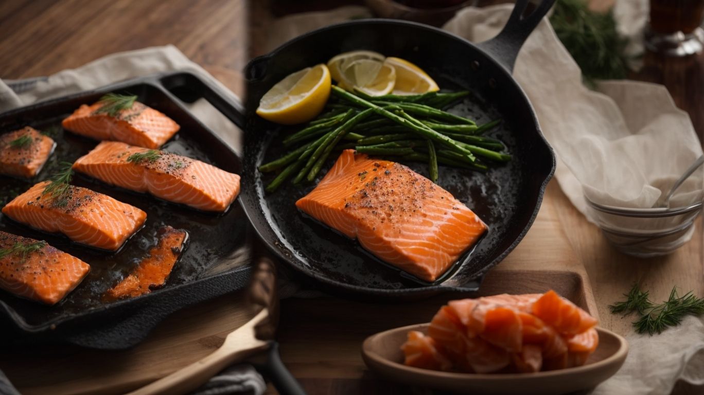 How to Sear Salmon? - How to Bake Salmon After Searing? 
