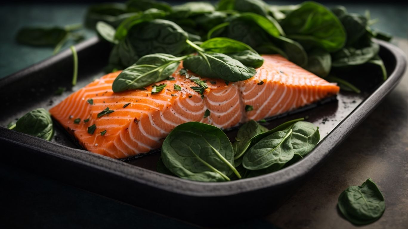 Instructions for Baking Salmon with Spinach - How to Bake Salmon With Spinach? 
