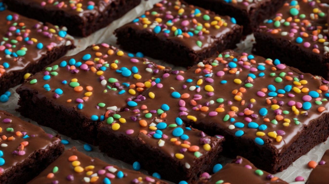 How to Bake Sprinkles Into Brownies?