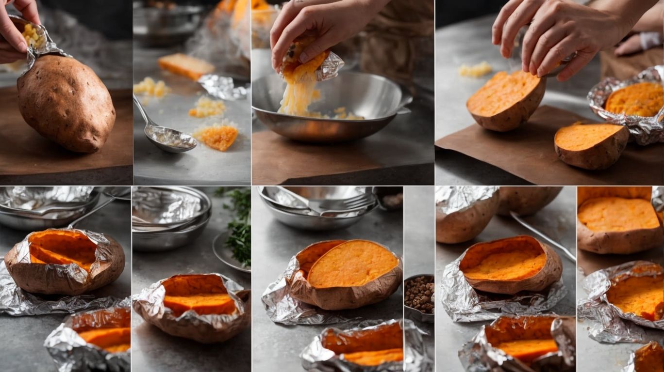 Steps to Bake Sweet Potatoes in Foil - How to Bake Sweet Potatoes in Foil? 