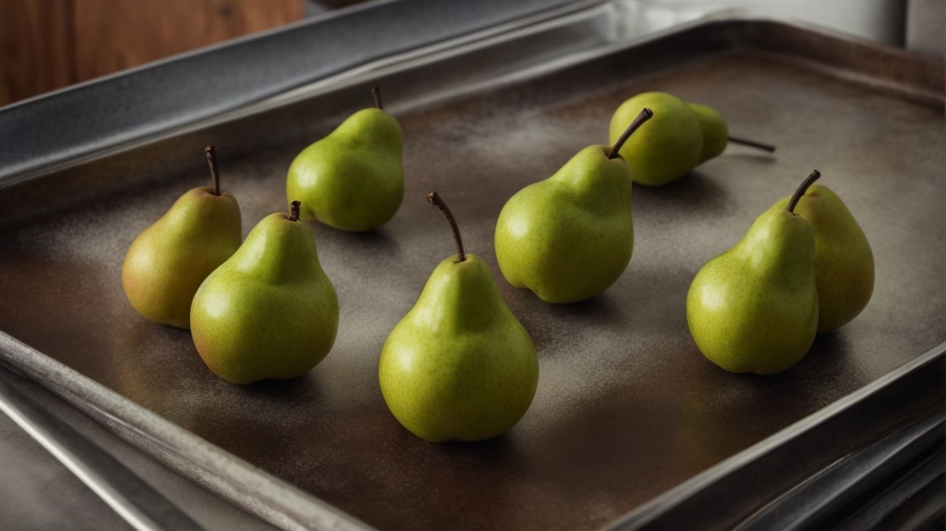 How to Bake Unripe Pears?