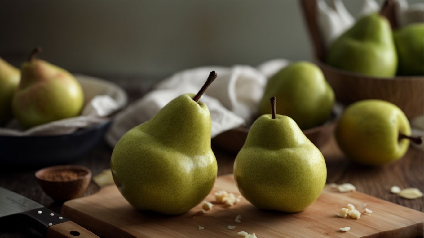 How to Prepare Unripe Pears for Baking? - How to Bake Unripe Pears? 