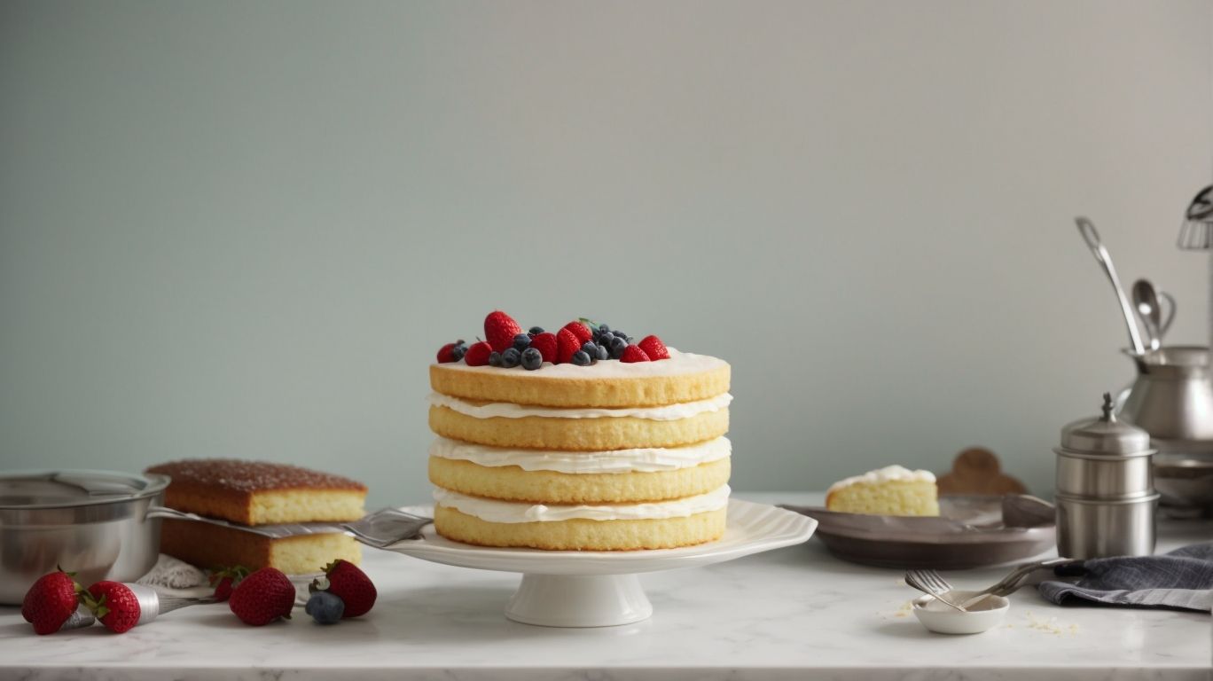 How to Assemble a Victoria Sponge - How to Bake Victoria Sponge? 