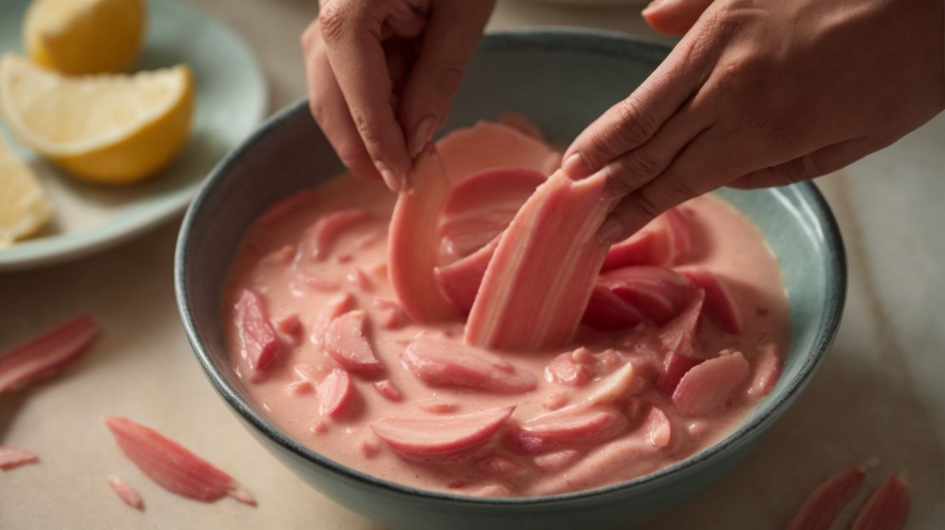 How to Bake With Rhubarb?