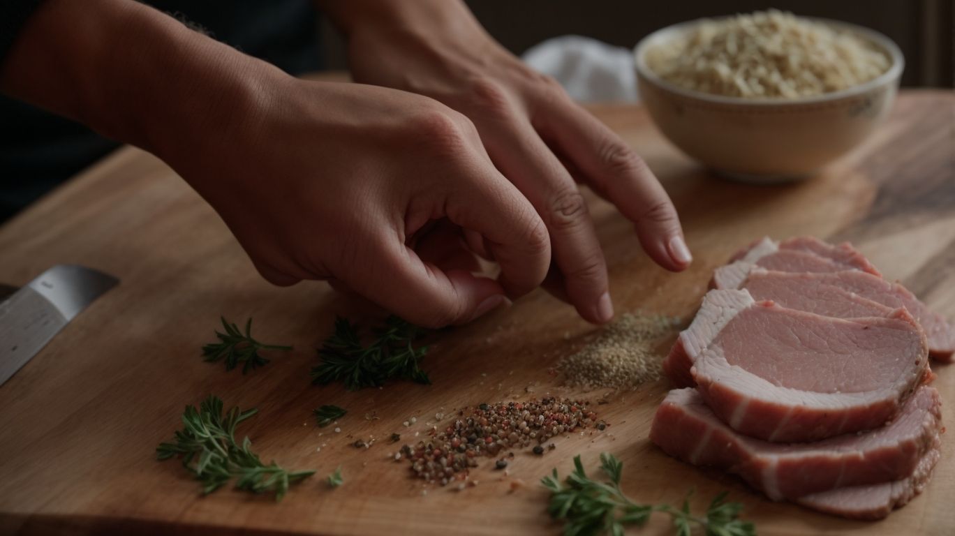 Preparing the Pork Loin for Cooking - How to Cook a Pork Loin Into Pulled Pork? 