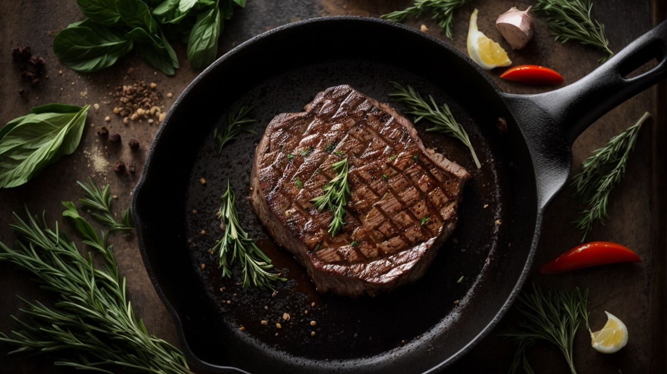 Serving and Enjoying the Steak - How to Cook a Steak on a Cast Iron Skillet? 