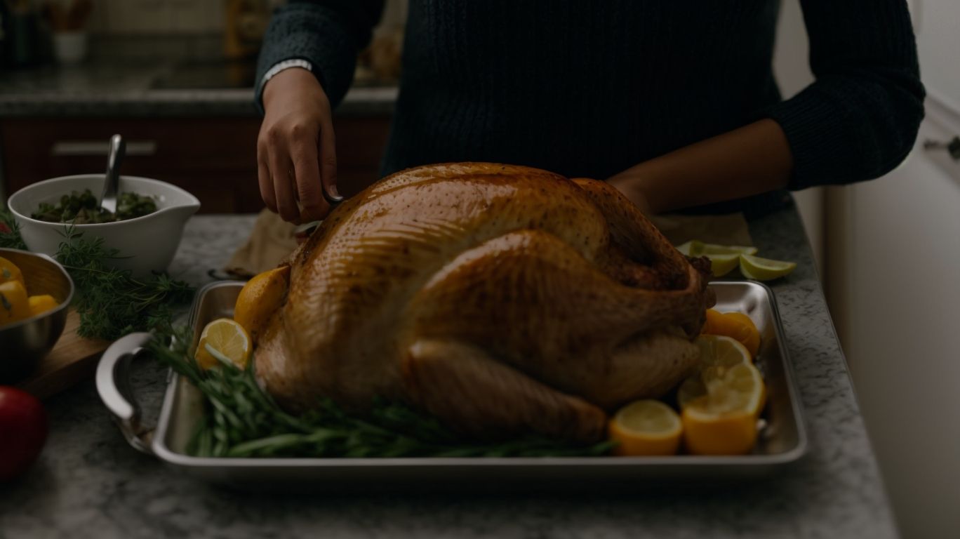 Preparing the Turkey - How to Cook a Turkey Without an Oven? 