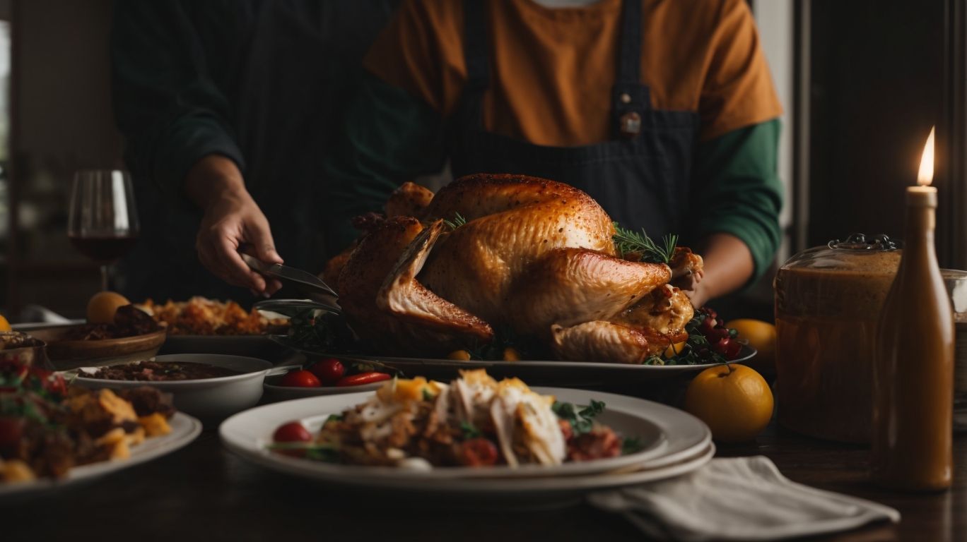 Serving and Carving the Turkey - How to Cook a Turkey? 
