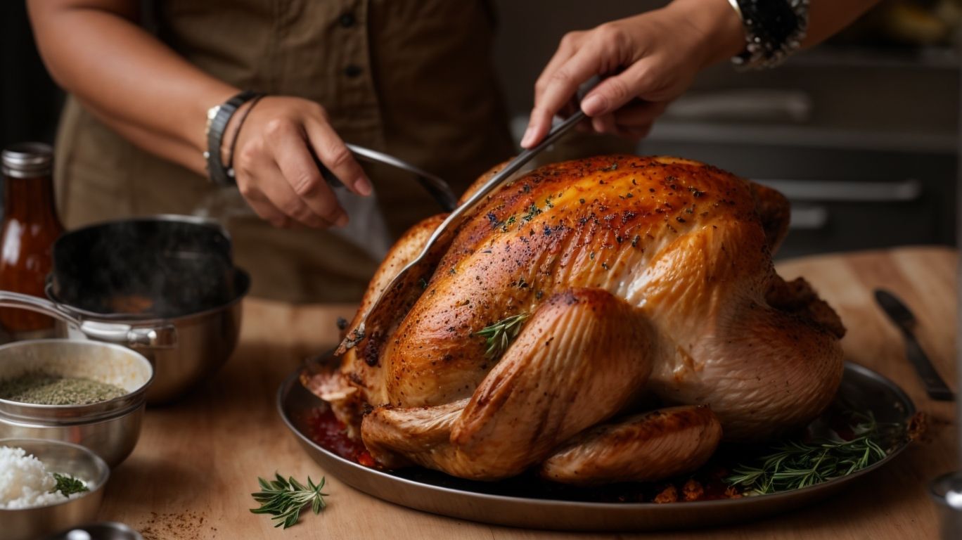 Preparing the Turkey - How to Cook a Turkey? 