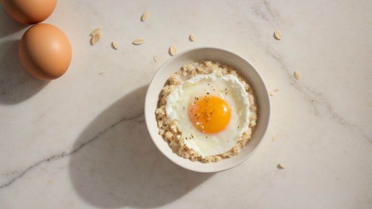 How to Cook an Egg Into Oatmeal?
