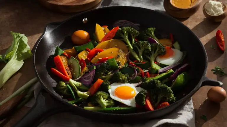 How to Cook an Egg Into Stir Fry?