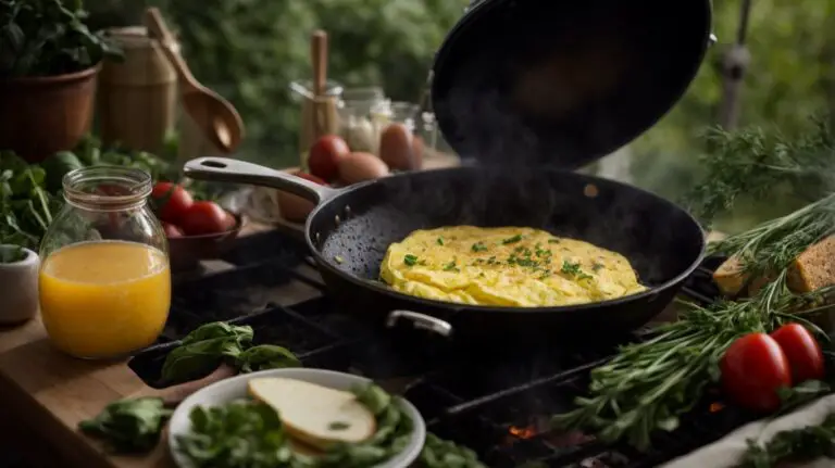 How to Cook an Omelette Under the Grill?