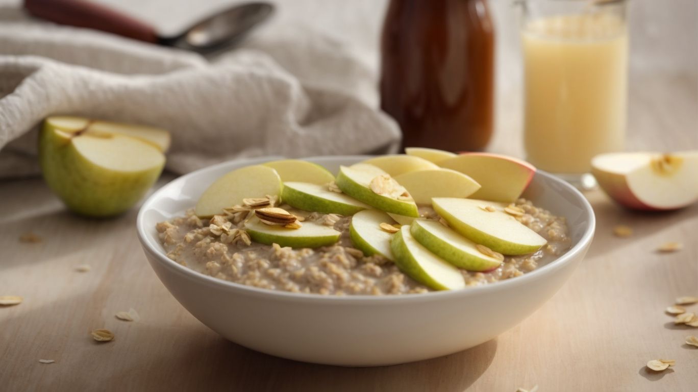 How to Prepare the Apples for Oatmeal? - How to Cook Apples Into Oatmeal? 