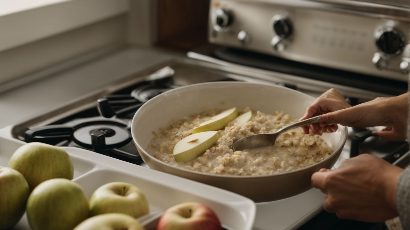 How to Cook the Oatmeal? - How to Cook Apples Into Oatmeal? 