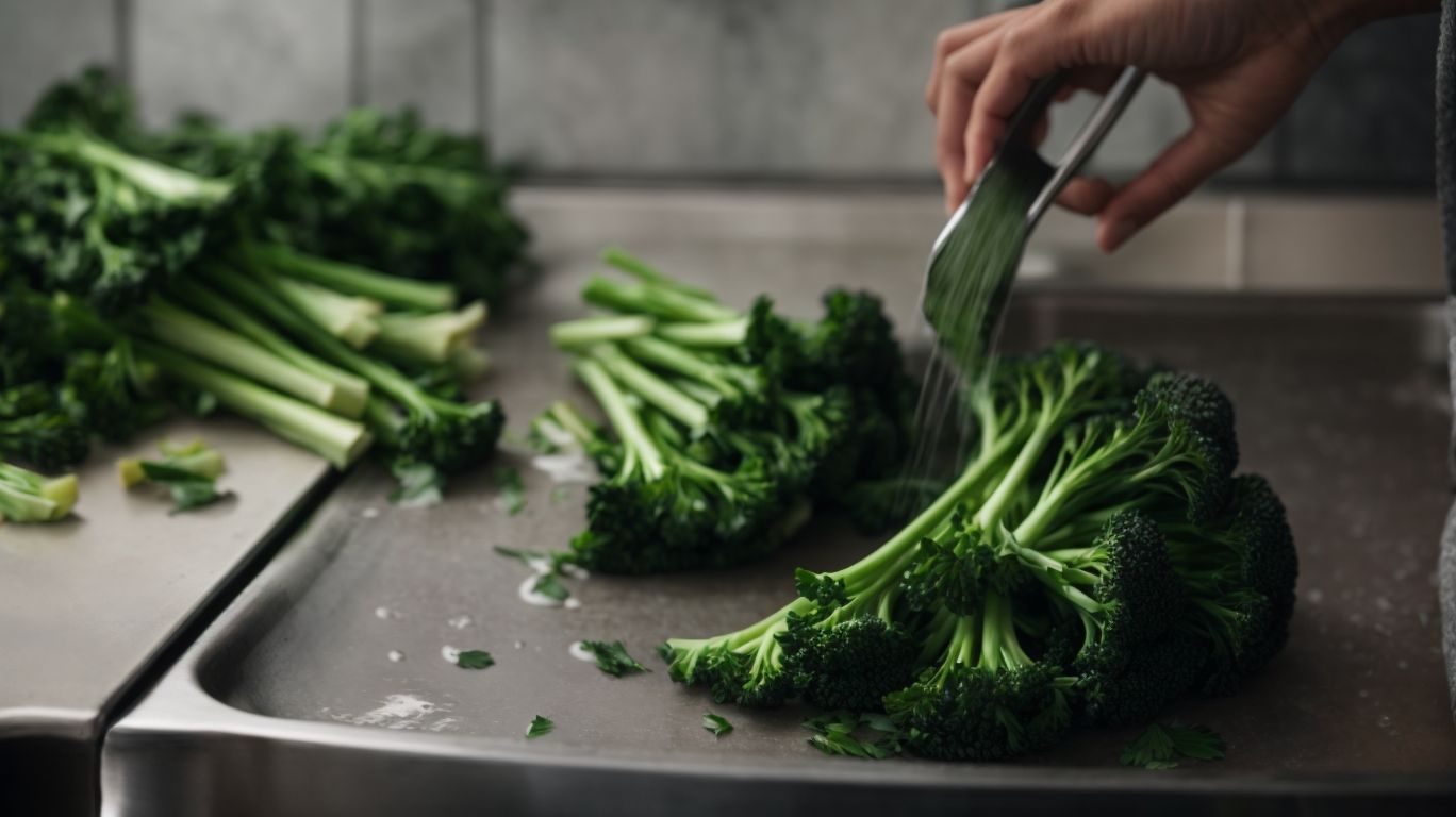 How to Prepare Broccolini for Cooking? - How to Cook Broccolini? 