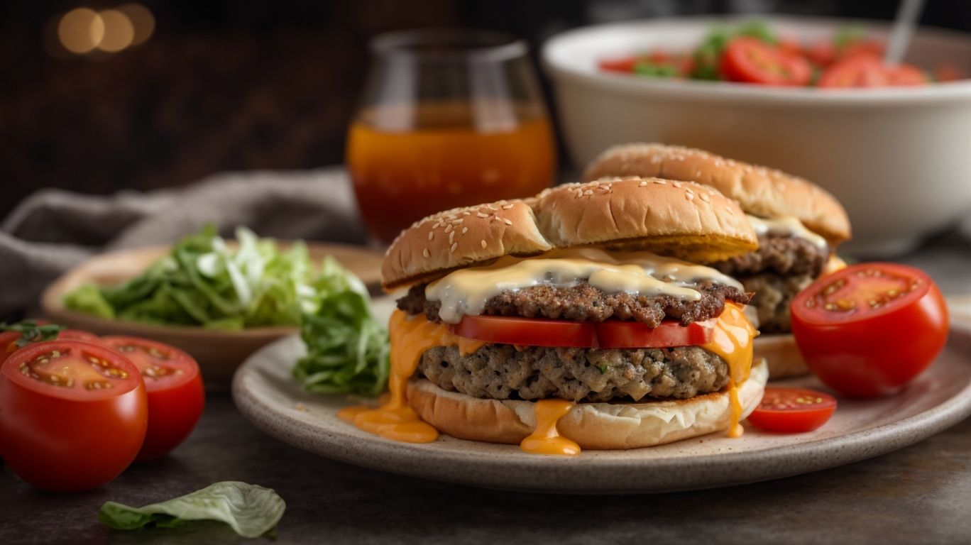 Serving and Enjoying Your Air Fried Frozen Burgers - How to Cook Burgers From Frozen in Air Fryer? 