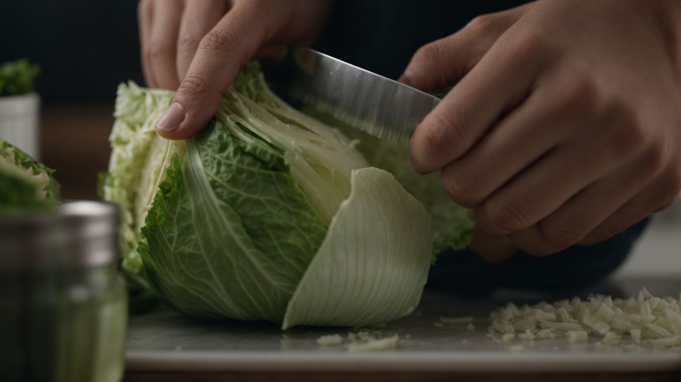 Preparing the Cabbage - How to Cook Cabbage for Corned Beef? 