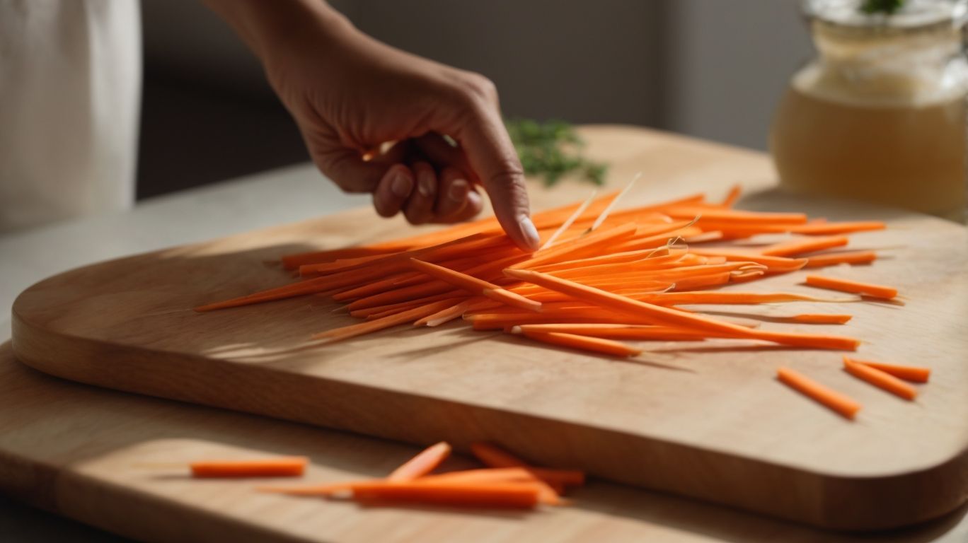 How to Store Carrot Matchsticks? - How to Cook Carrots Into Matchsticks? 