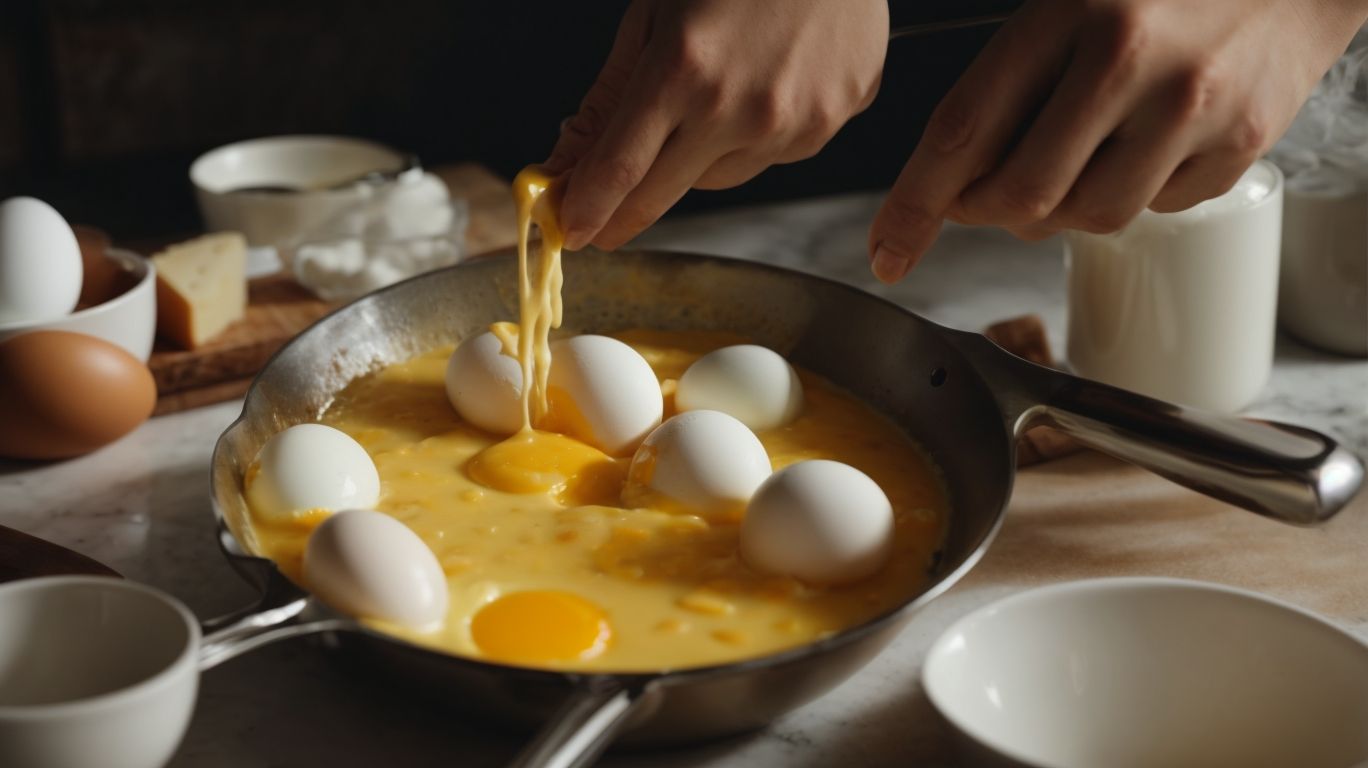 How to Prepare the Eggs? - How to Cook Cheese Into Eggs? 